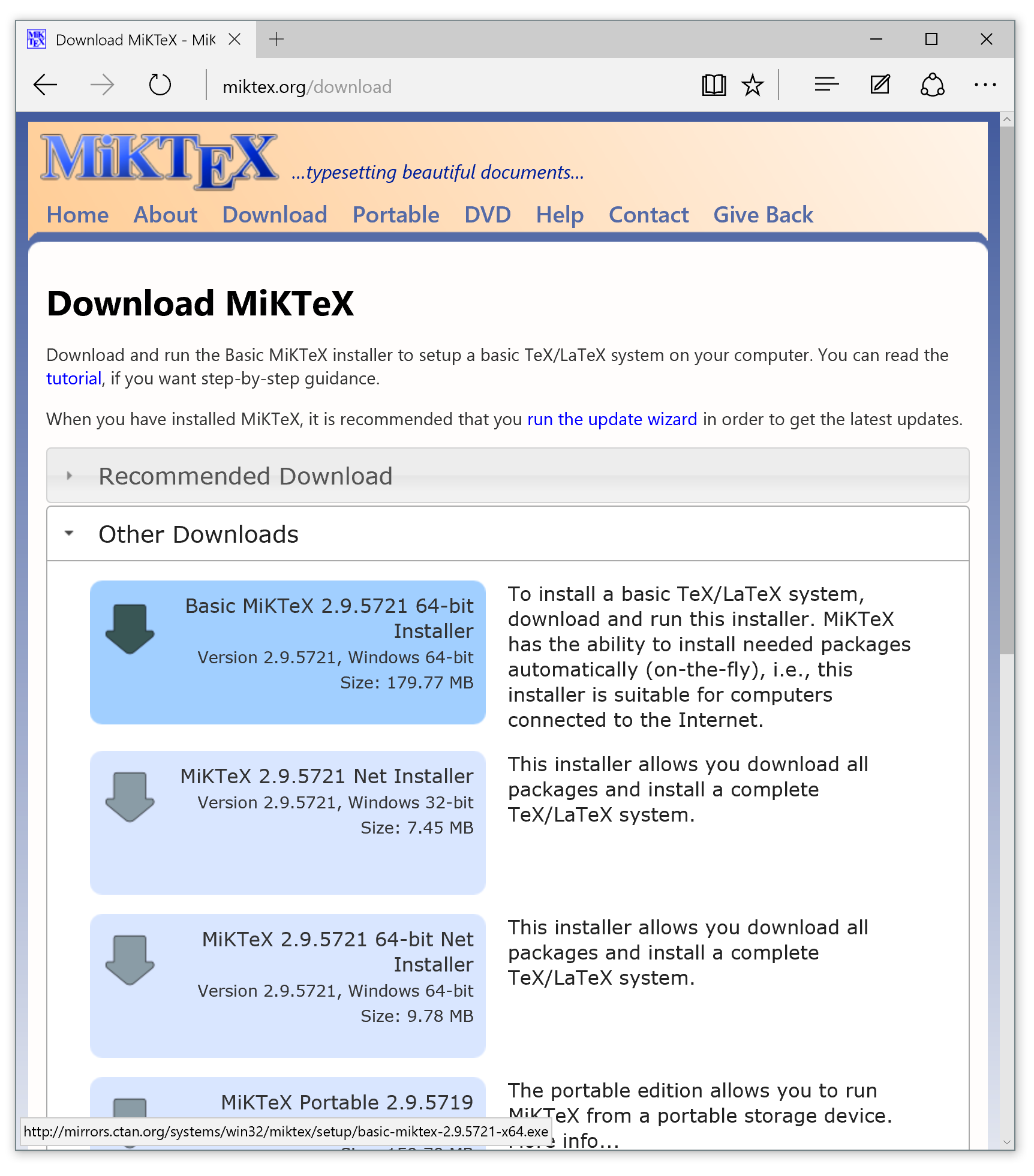 miktex for mac
