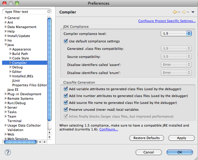 java compiler for the mac